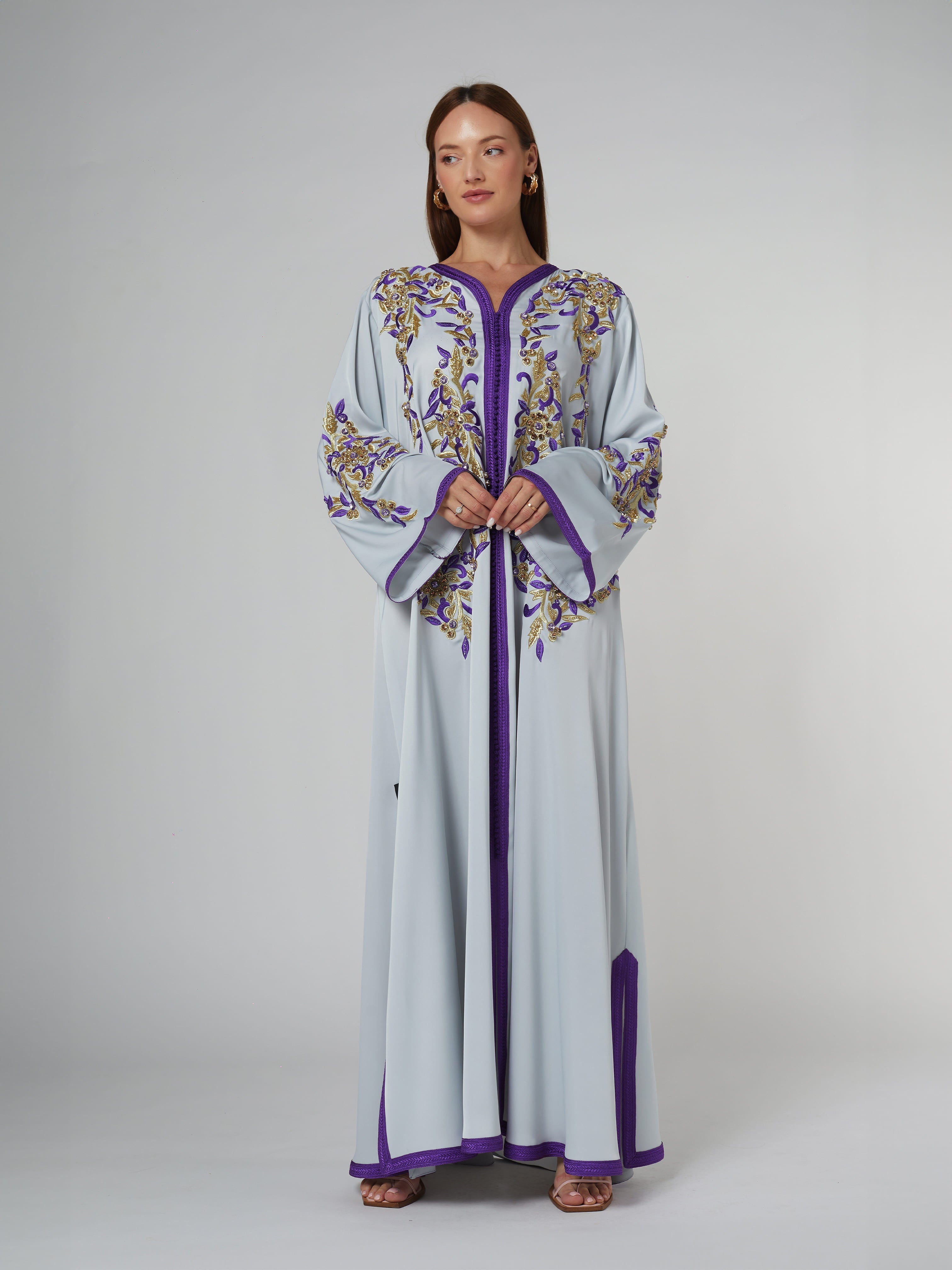 MOROCCO FD23-002 Abaya Telal Femina 