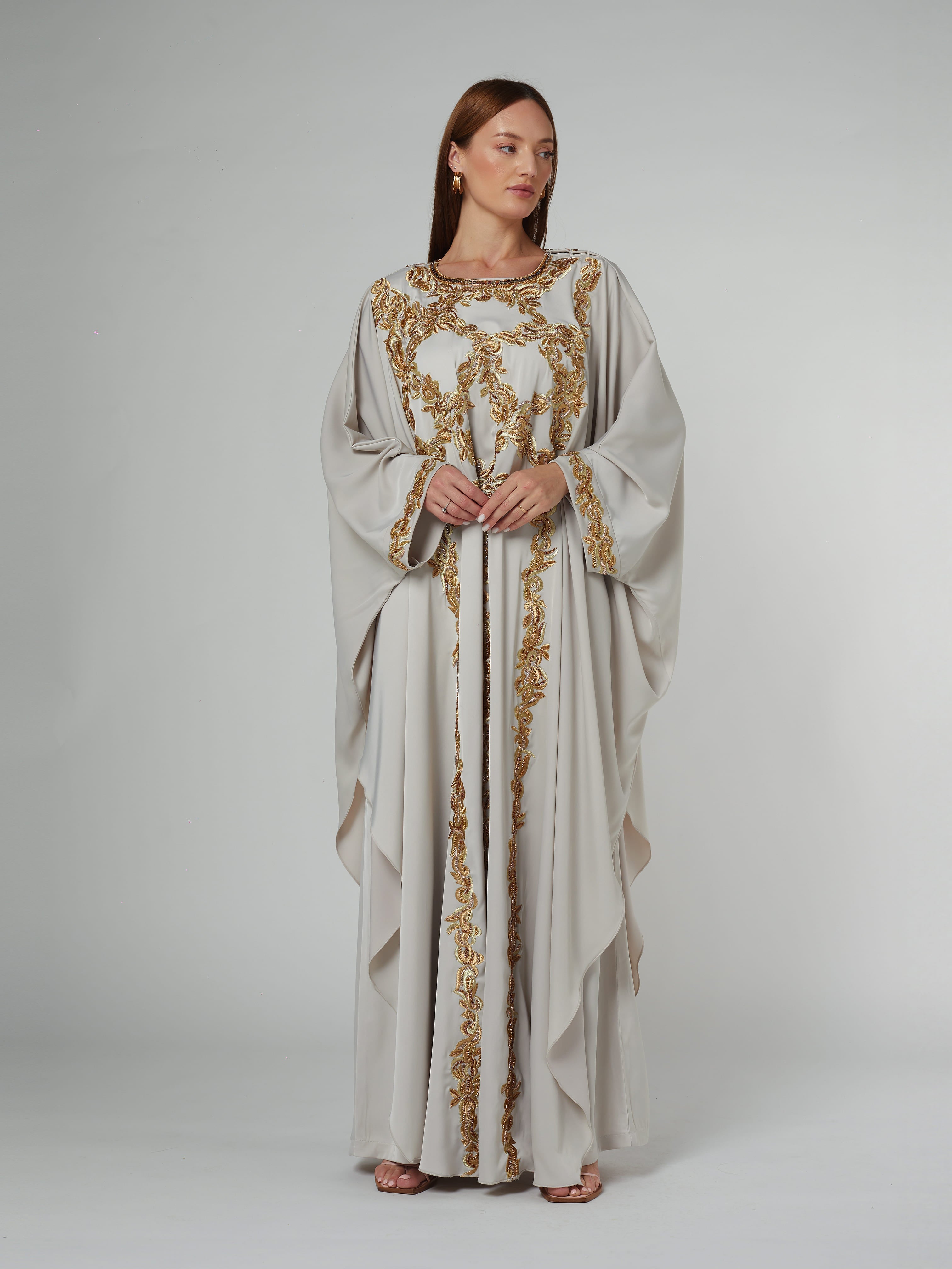 MOROCCO FD23-011 Abaya Telal Femina 