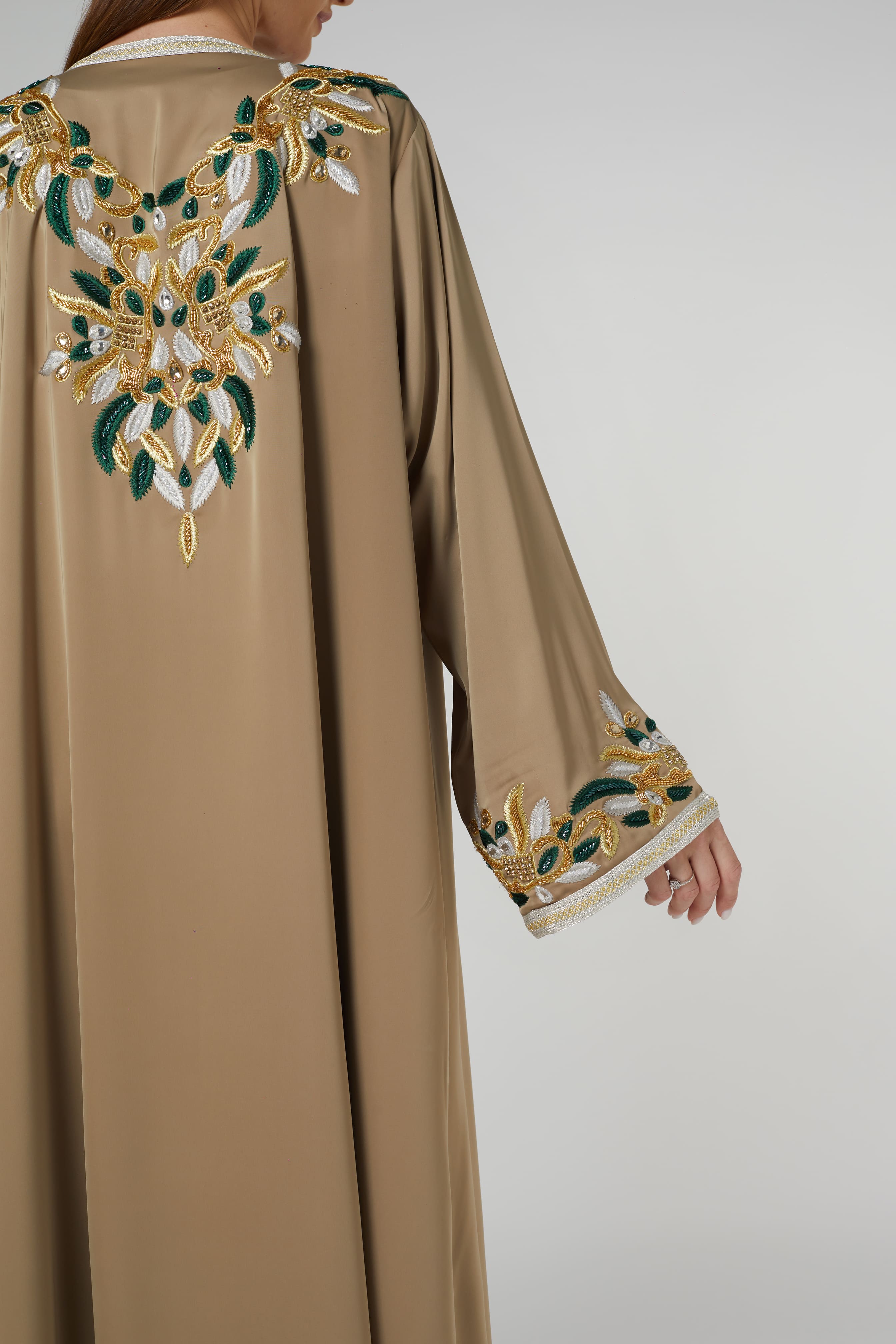 MOROCCO FD23-018 Abaya Telal Femina 