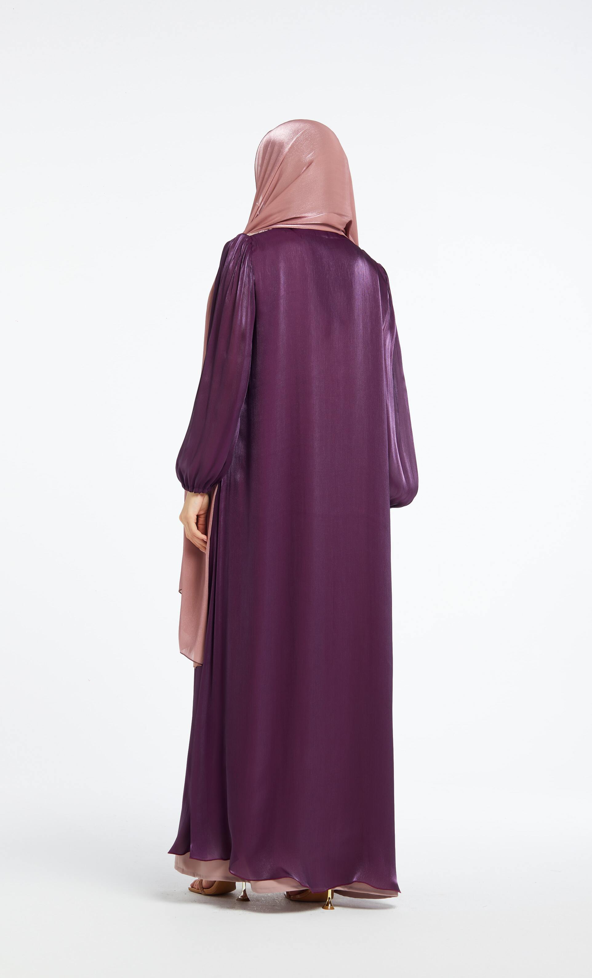 Purple Royalty Abaya Telal Femina 