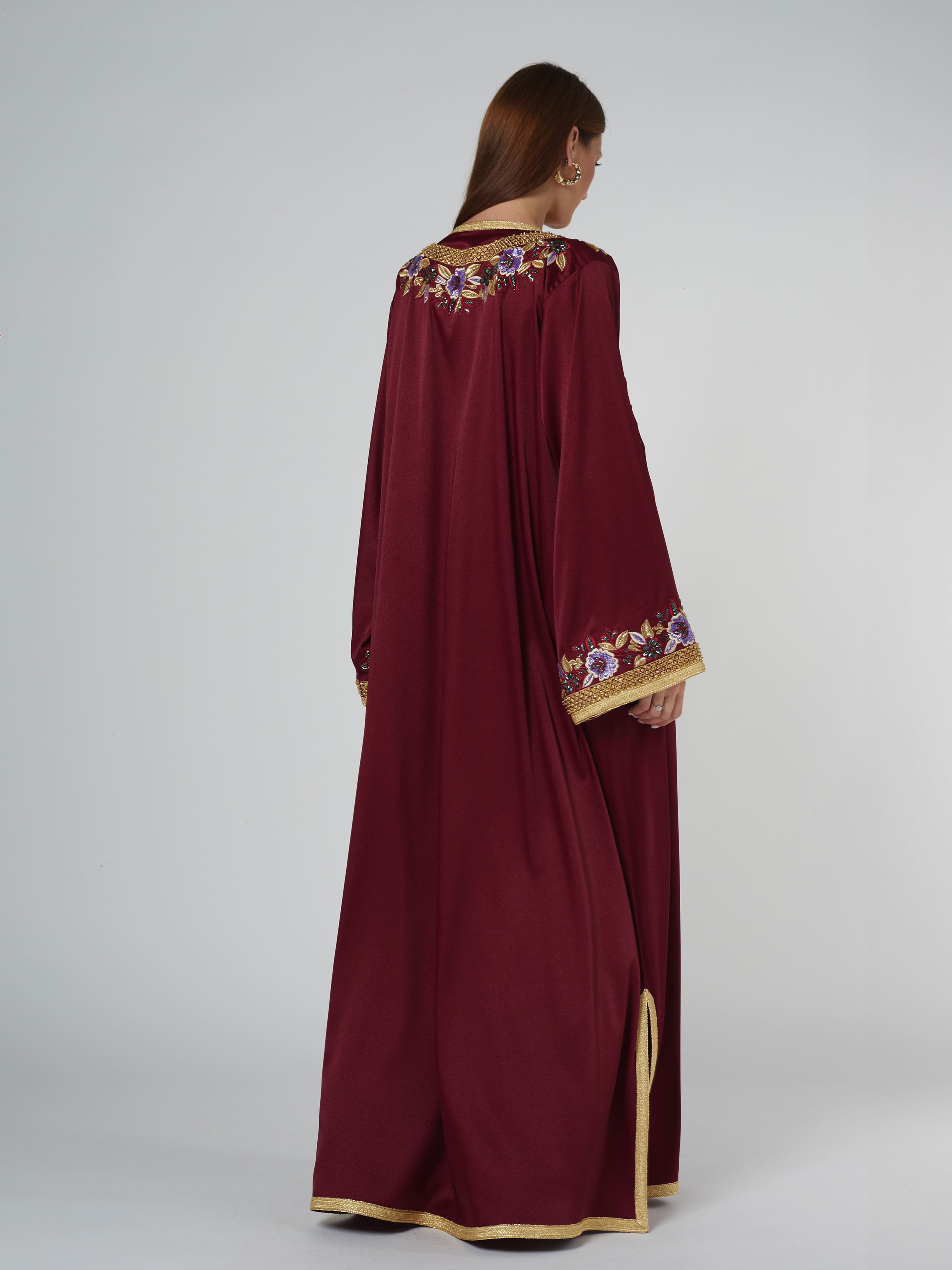 MOROCCO FD23-013 Abaya Telal Femina 