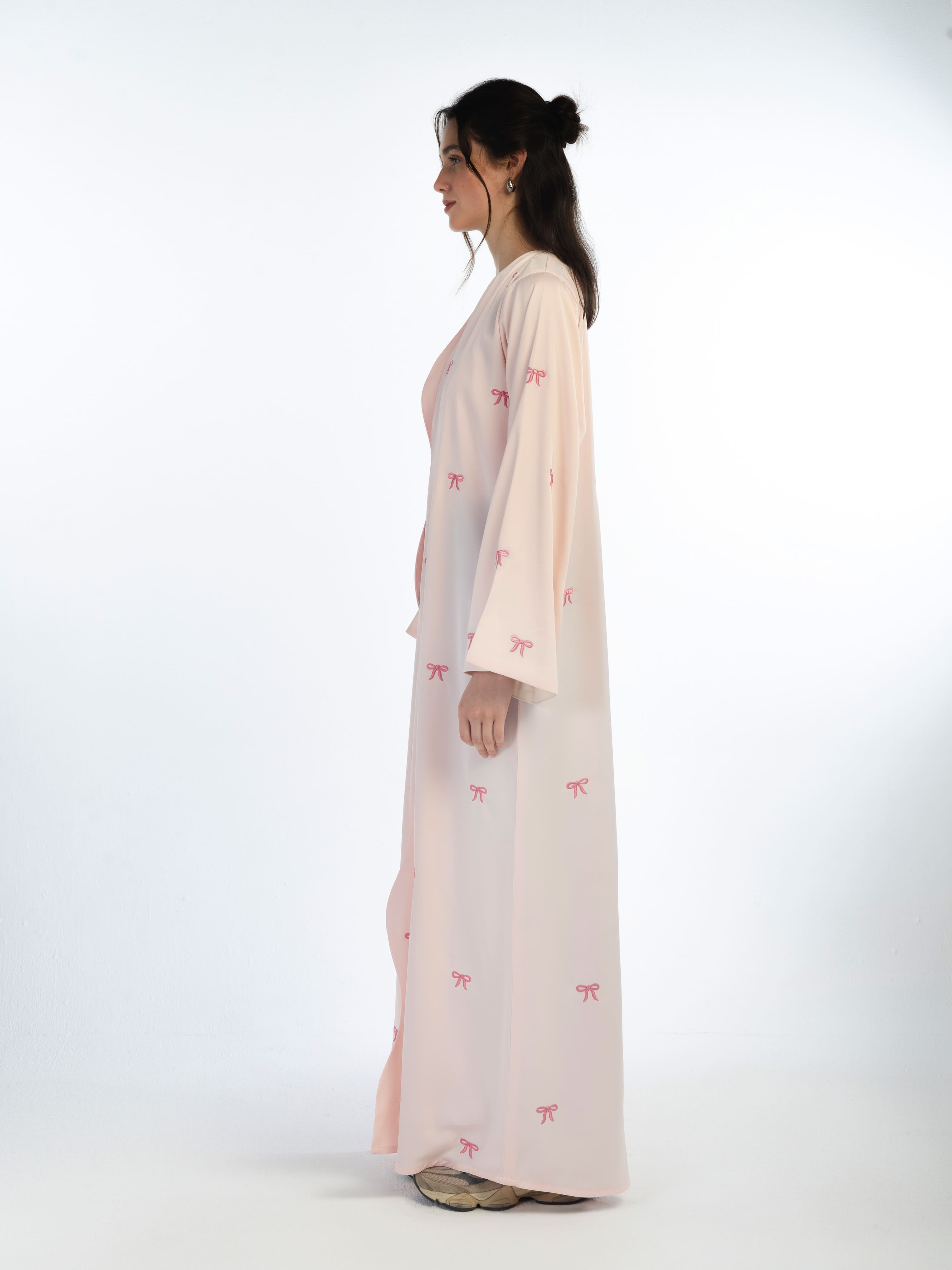 Latifa - Mimi Pink with Pink Abaya Telal Femina 