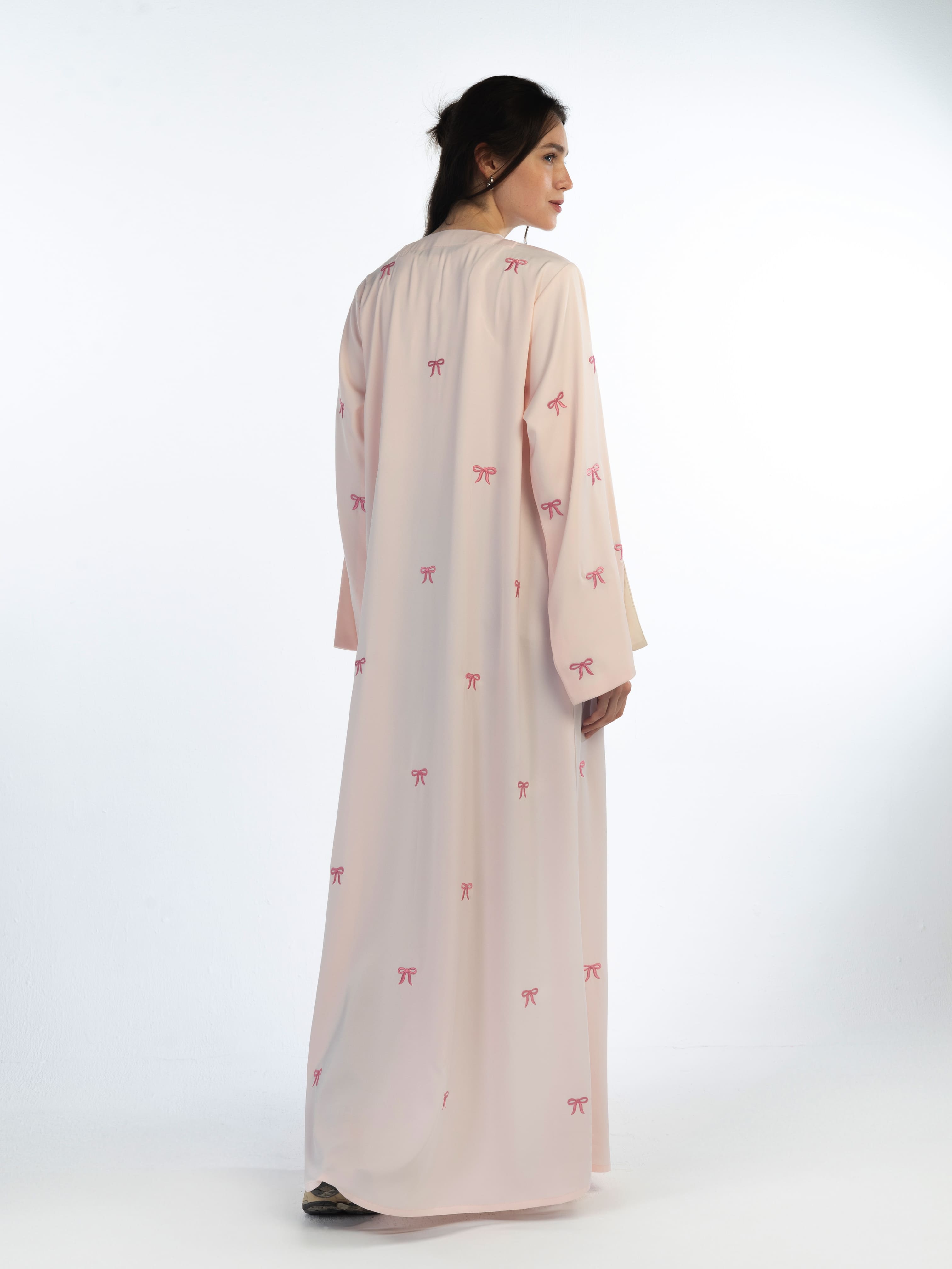 Latifa - Mimi Pink with Pink Abaya Telal Femina 