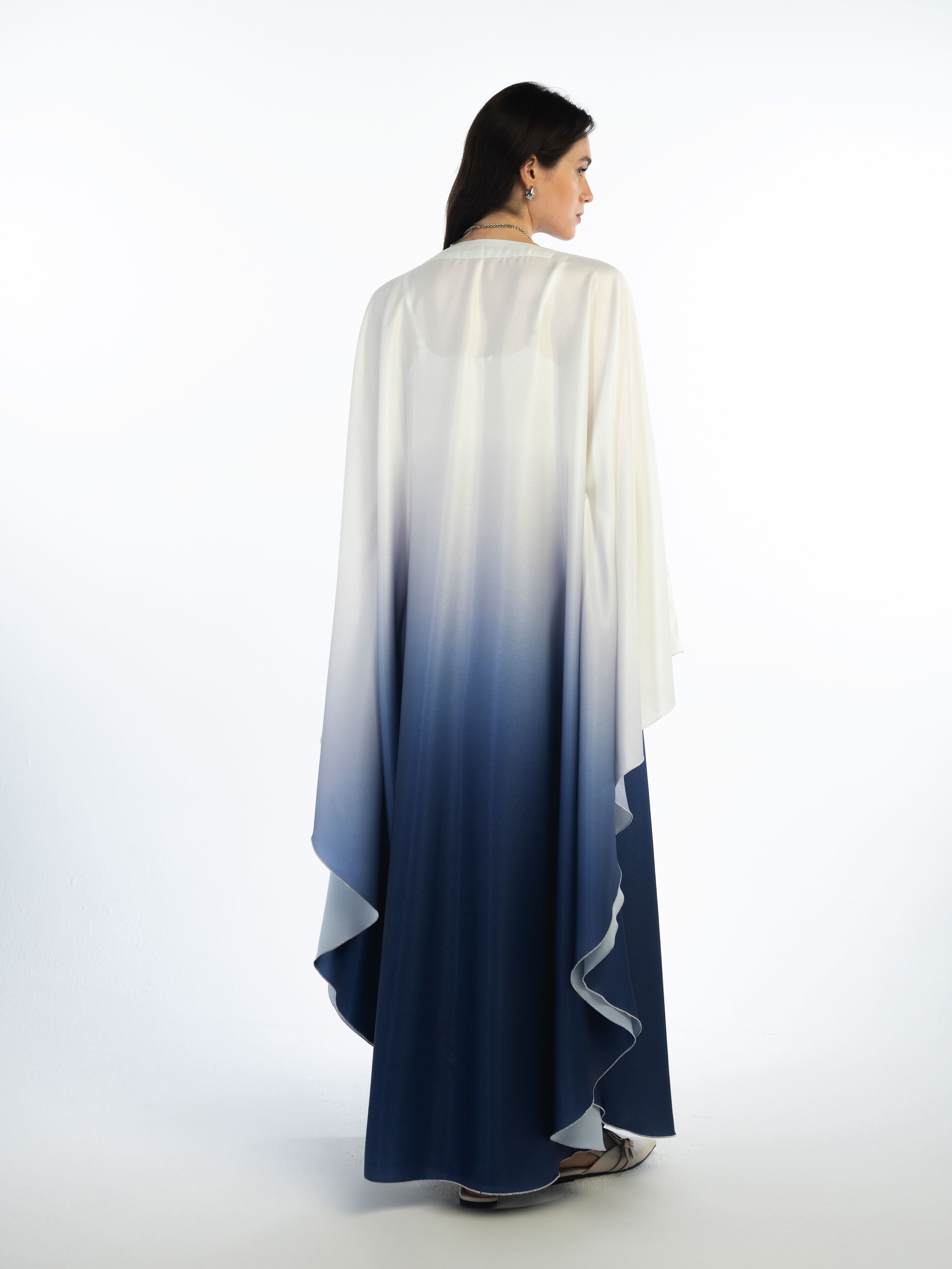 Nora - Blue Abaya Telal Femina 