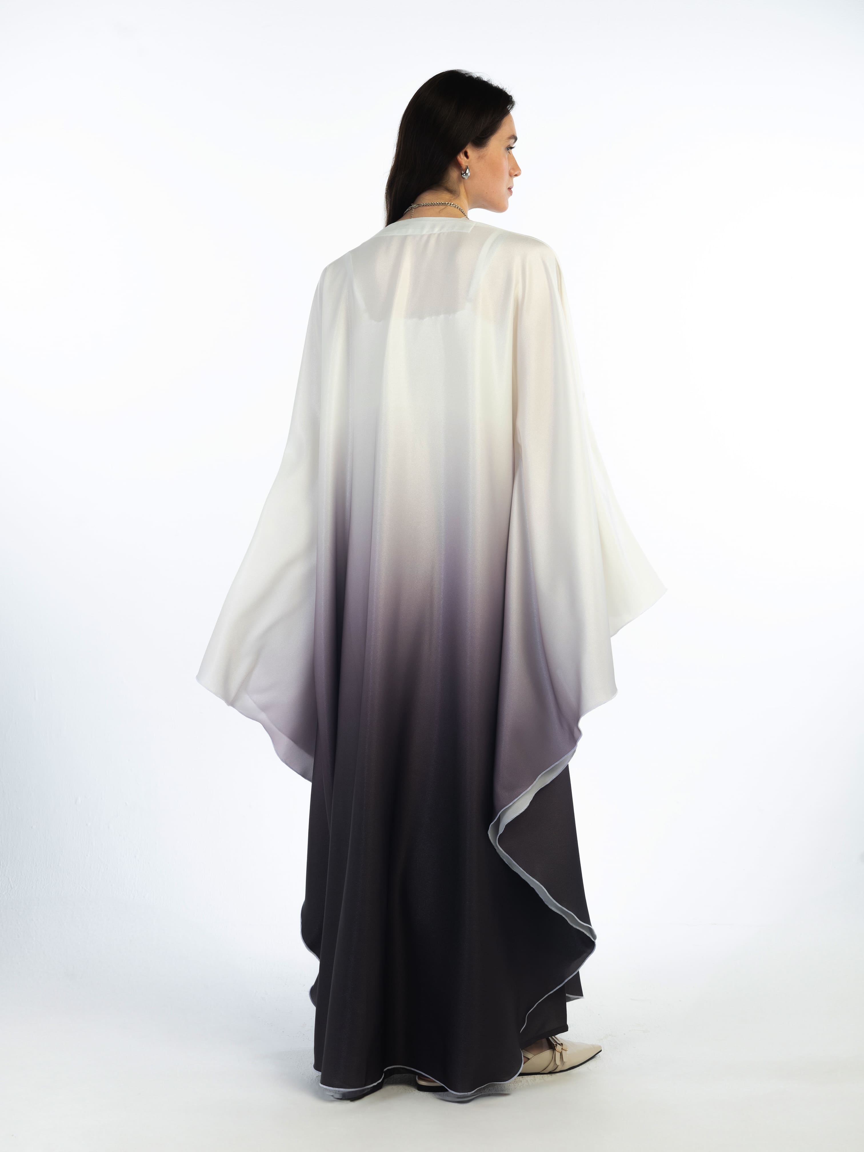 Nora - Brown Abaya Telal Femina 