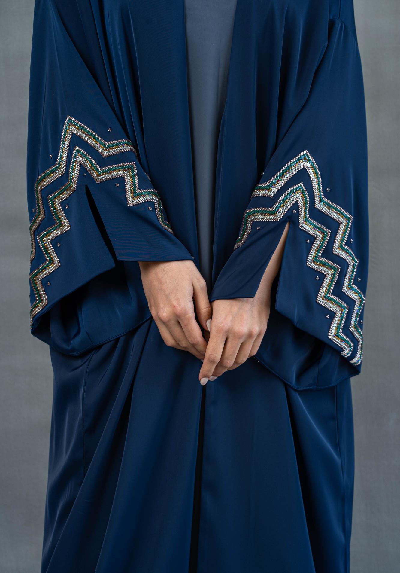 Telal Femina SS'23 Designer Abaya MM181 Abaya Telal Femina 