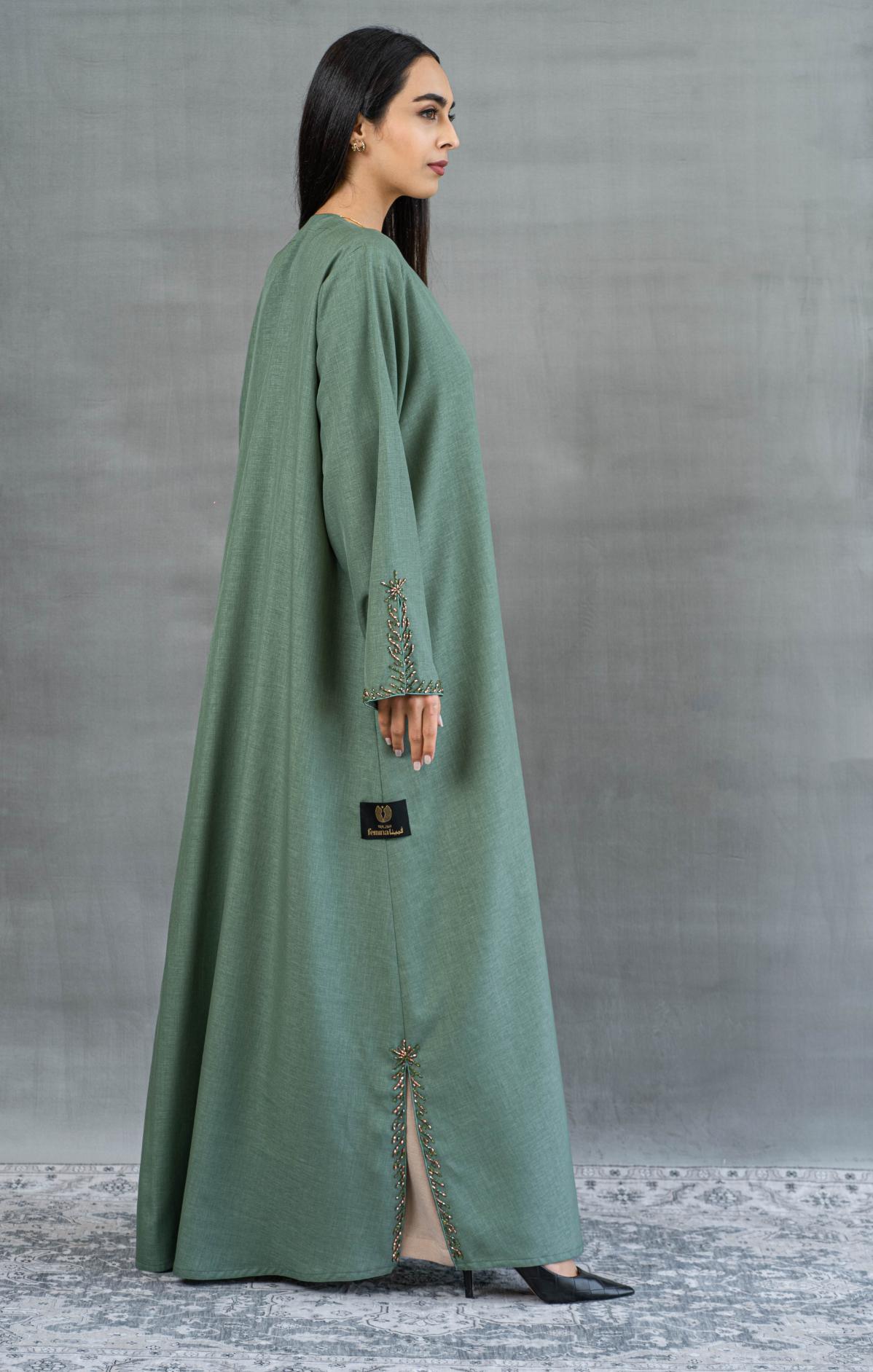 Telal Femina SS'23 Designer Abaya MM185 Abaya Telal Femina 