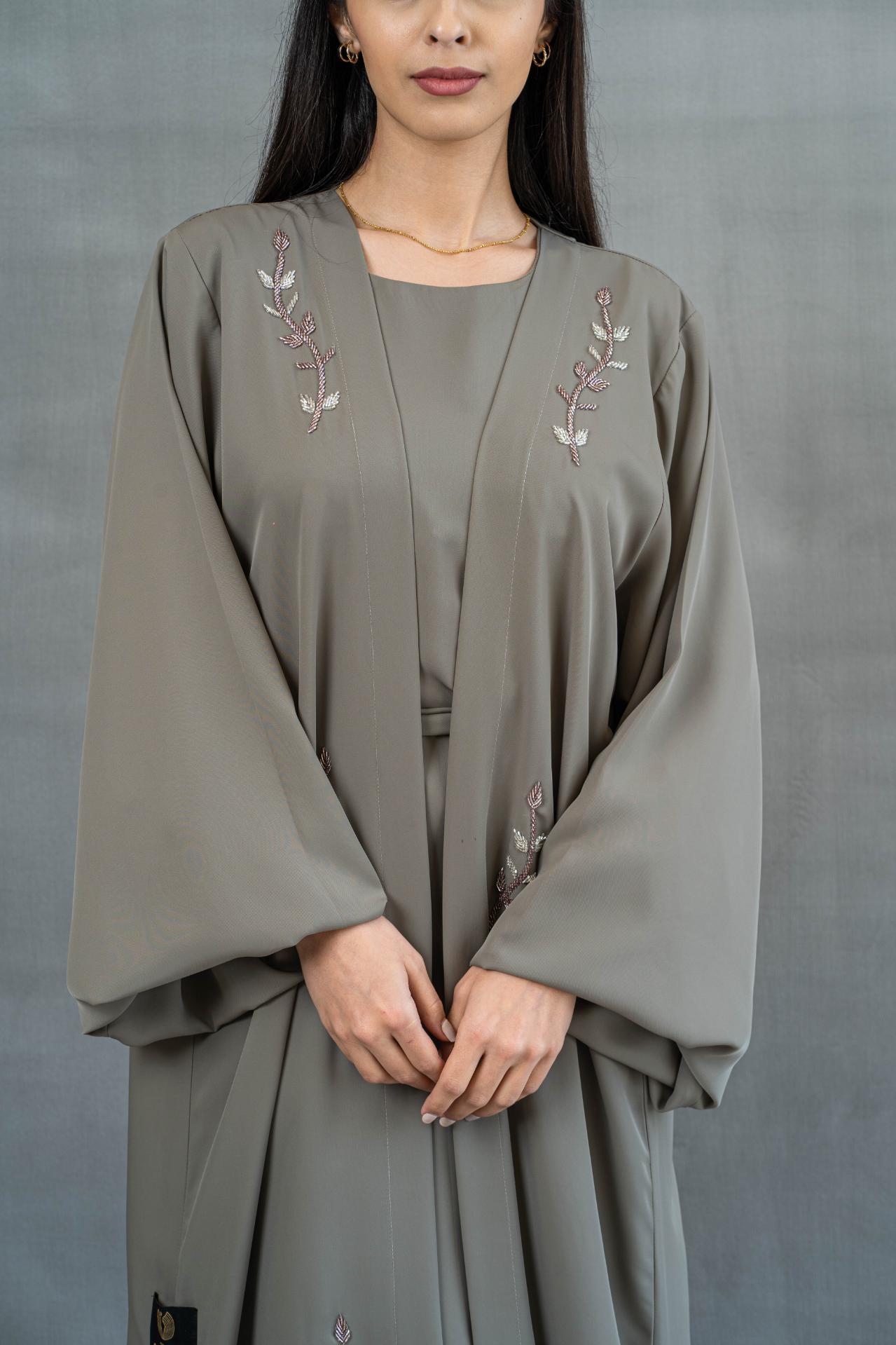 Telal Femina SS'23 Designer Abaya MM184 Abaya Telal Femina 