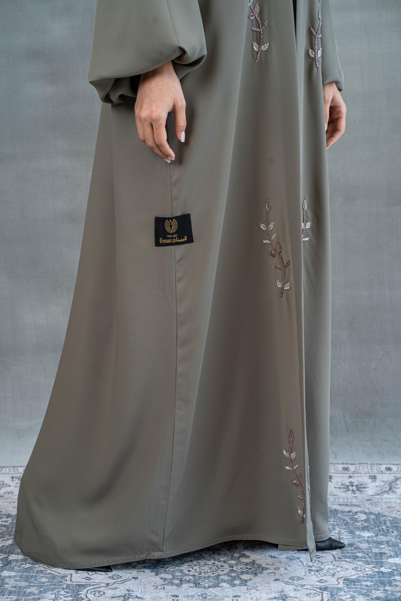 Telal Femina SS'23 Designer Abaya MM184 Abaya Telal Femina 