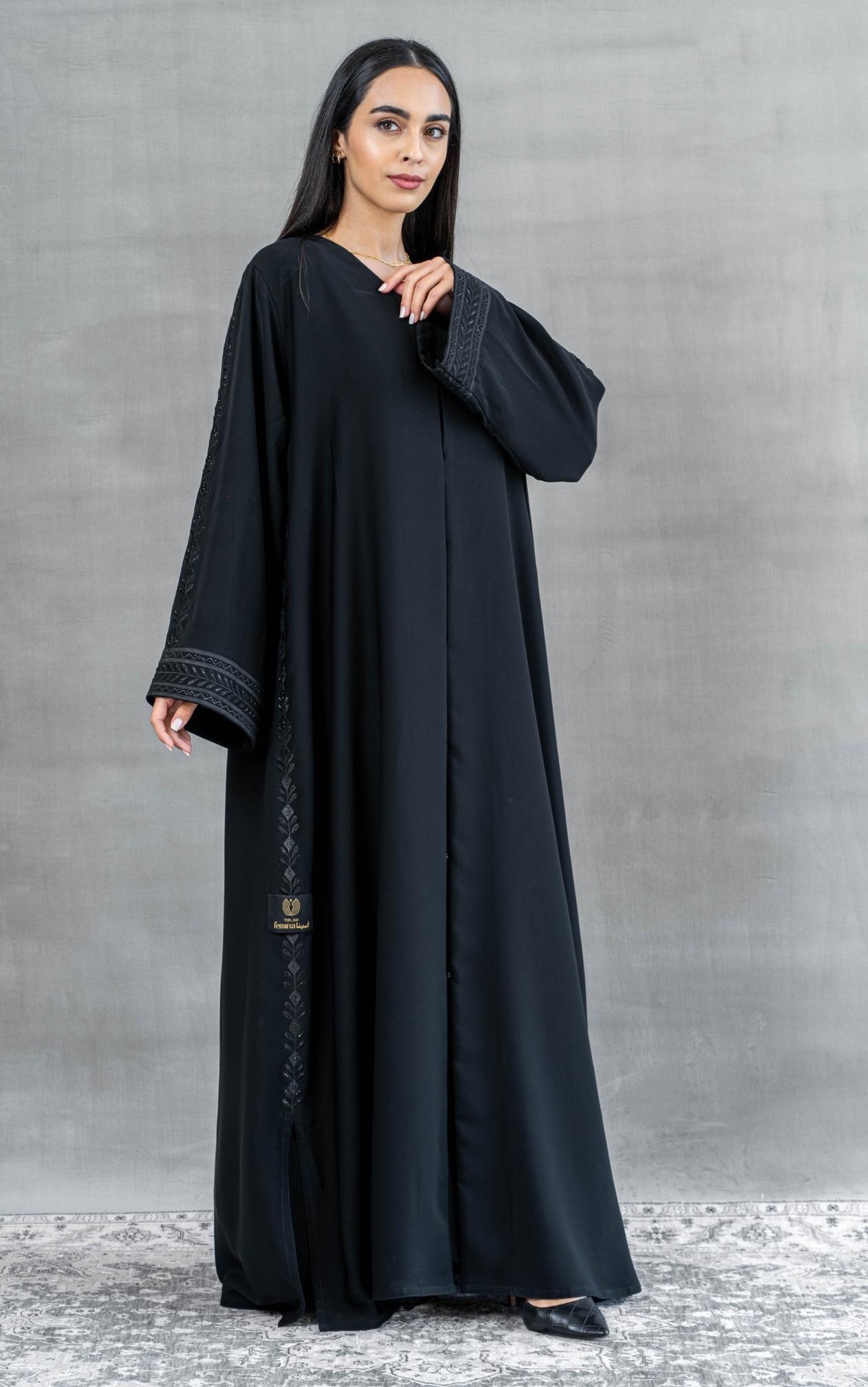 Telal Femina SS'23 Designer Abaya MM202 Abaya Telal Femina 