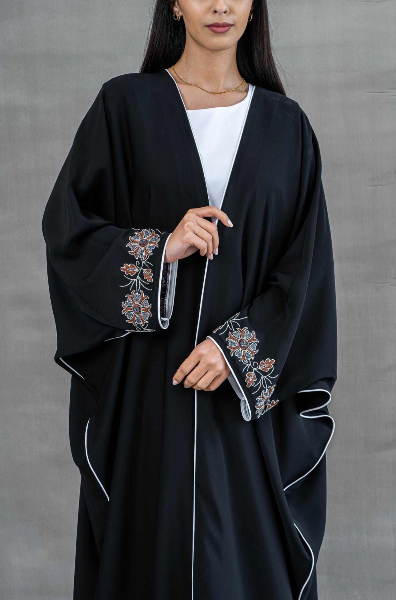 Telal Femina SS'23 Designer Abaya MM207 Abaya Telal Femina 