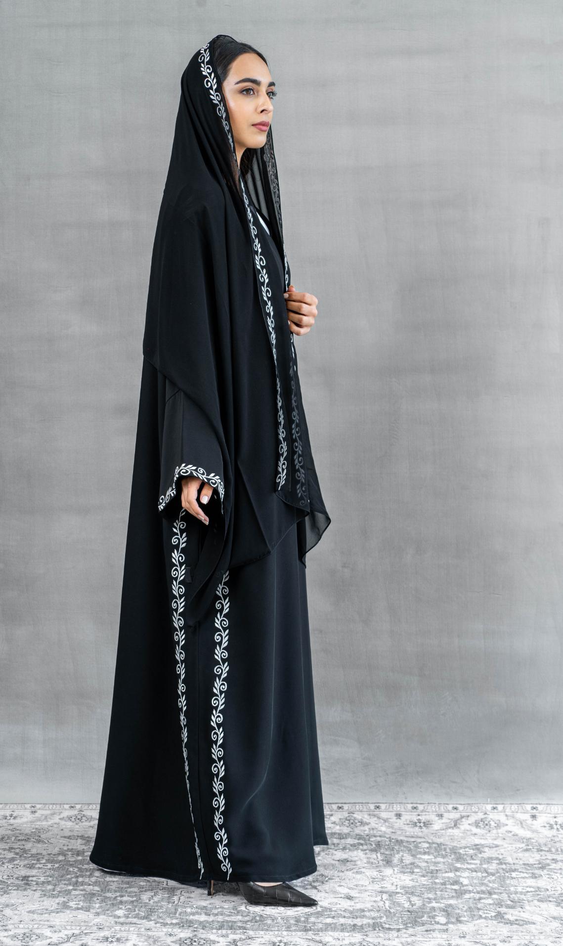 Telal Femina SS'23 Designer Abaya MM201 Abaya Telal Femina 