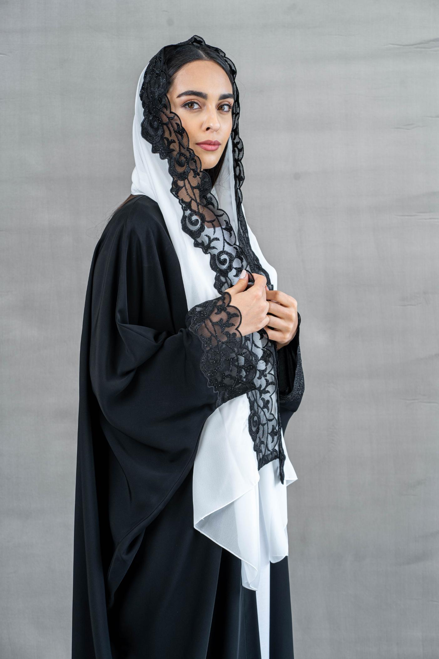 Telal Femina SS'23 Designer Abaya MM193 Abaya Telal Femina 