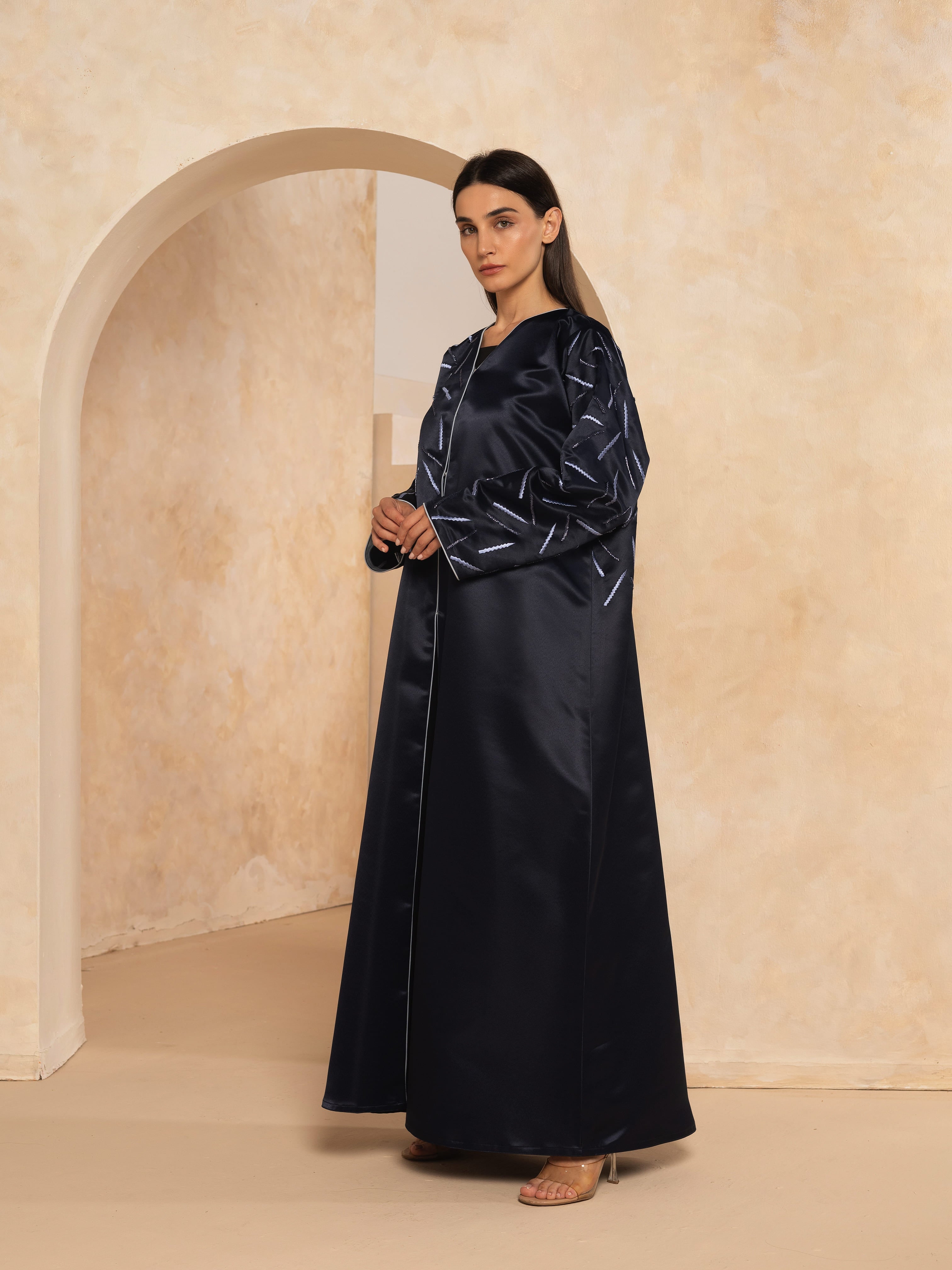 Twilight Azure Abaya Abaya Telal Femina 