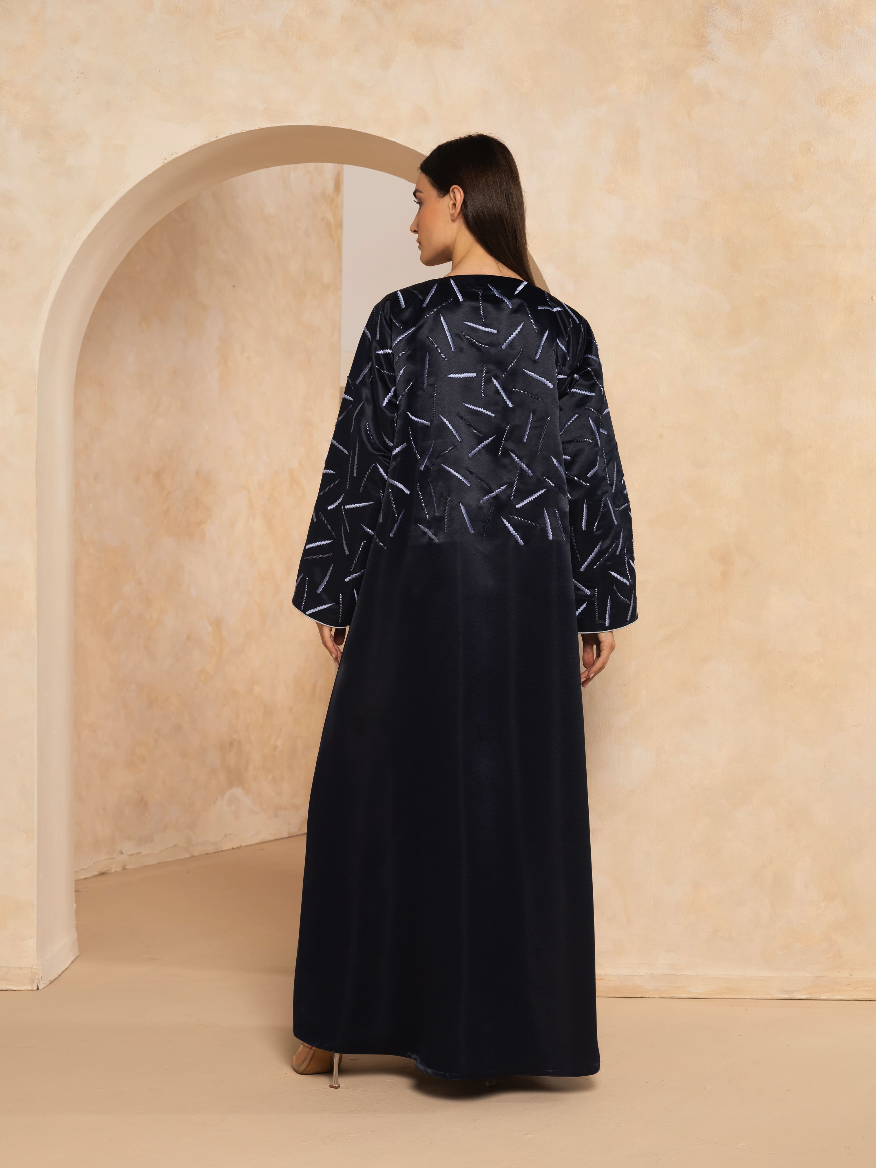 Twilight Azure Abaya Abaya Telal Femina 