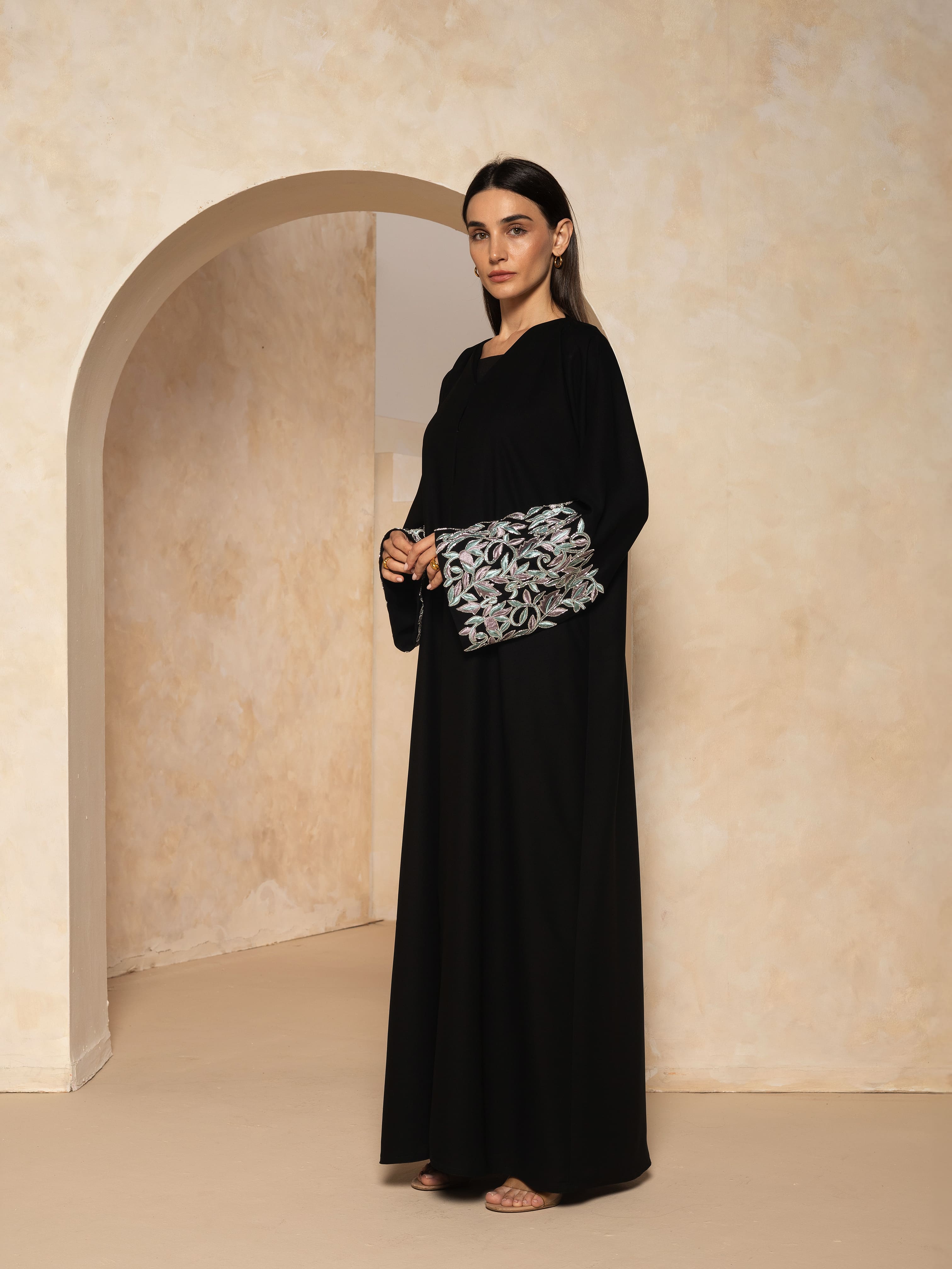 Midnight Garden Abaya Abaya Telal Femina 