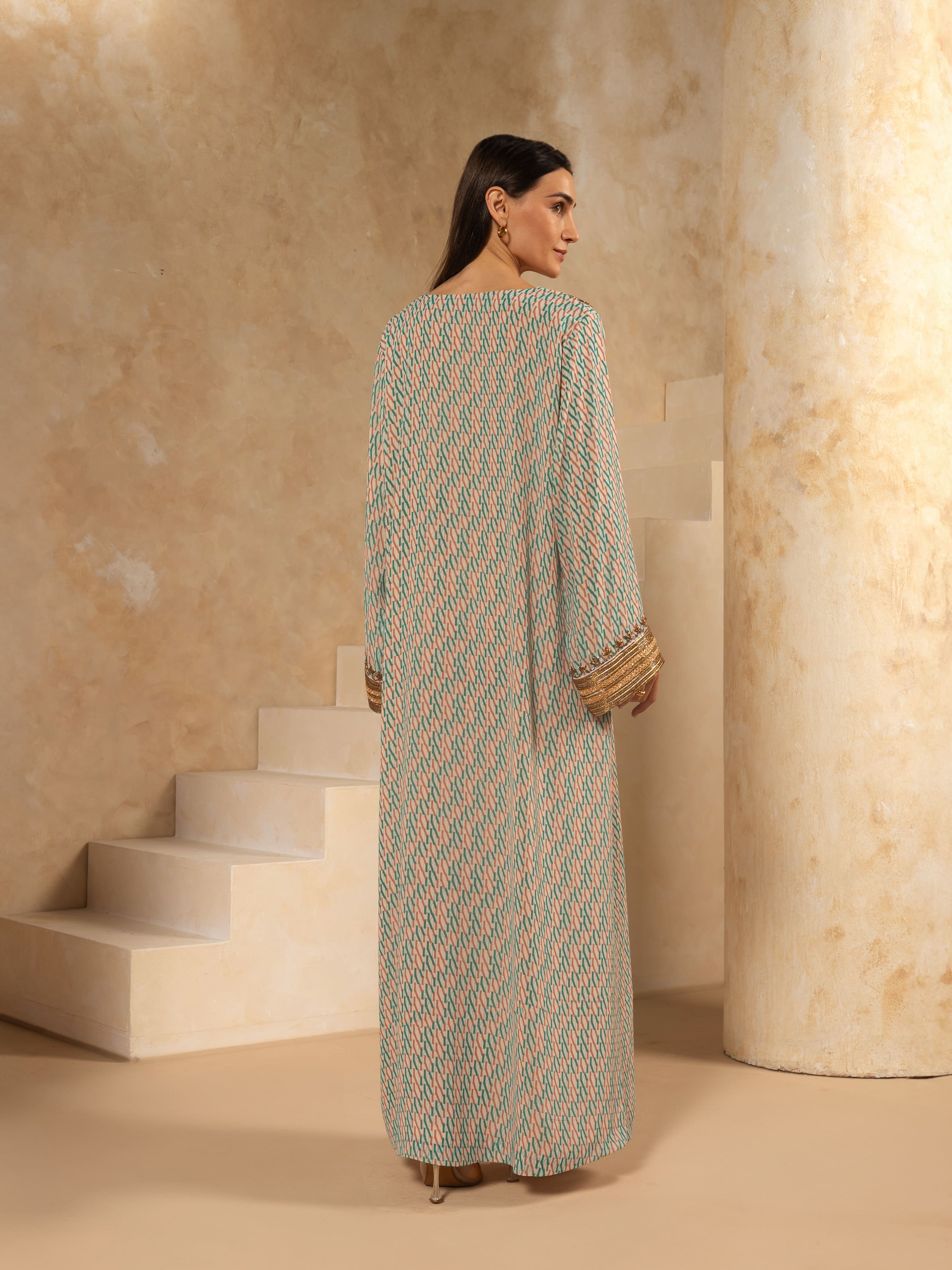 The Azure Sunset Mukhawara Abaya Telal Femina 