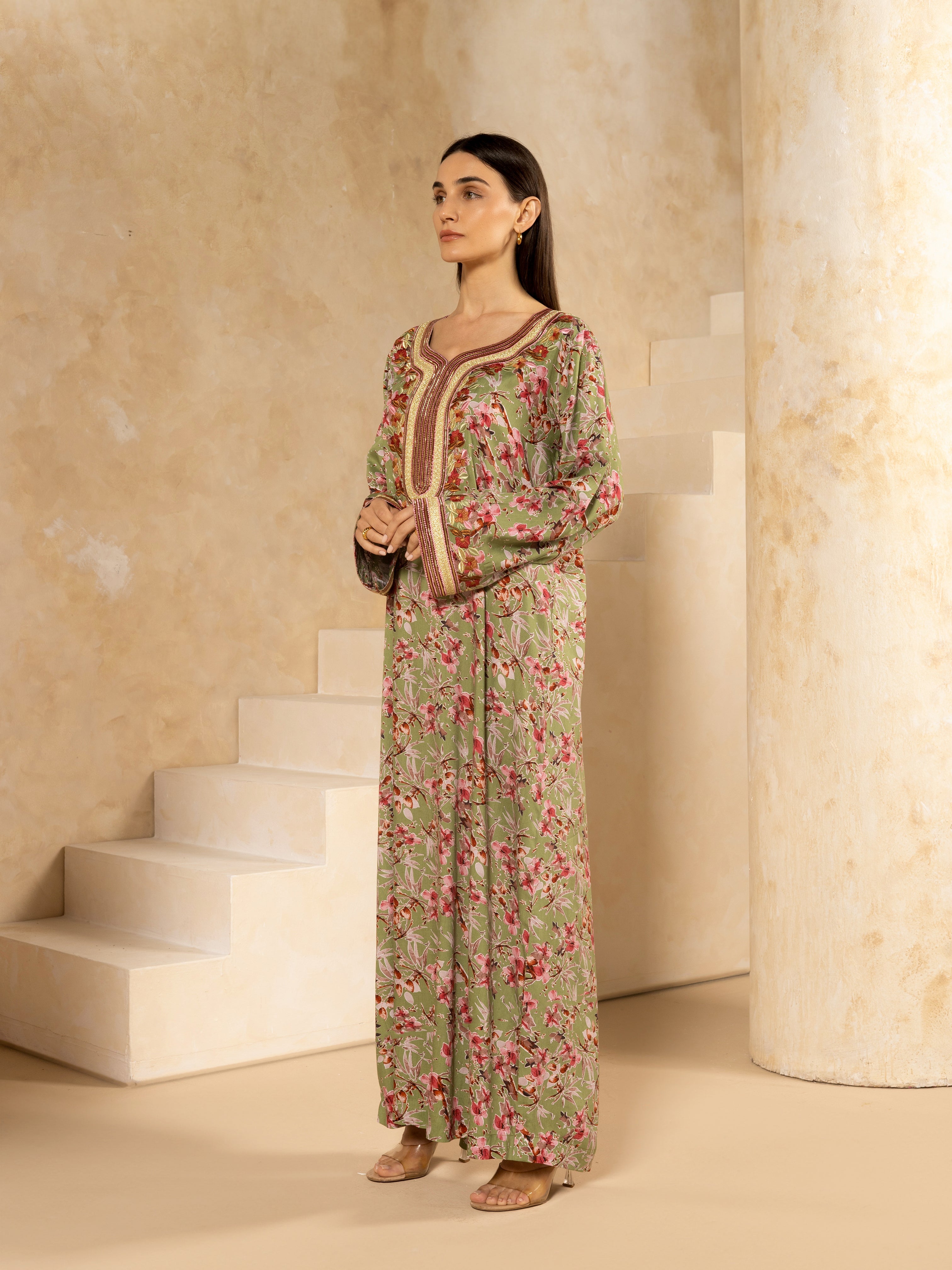 Garden Serenity Mukhawara Abaya Telal Femina 