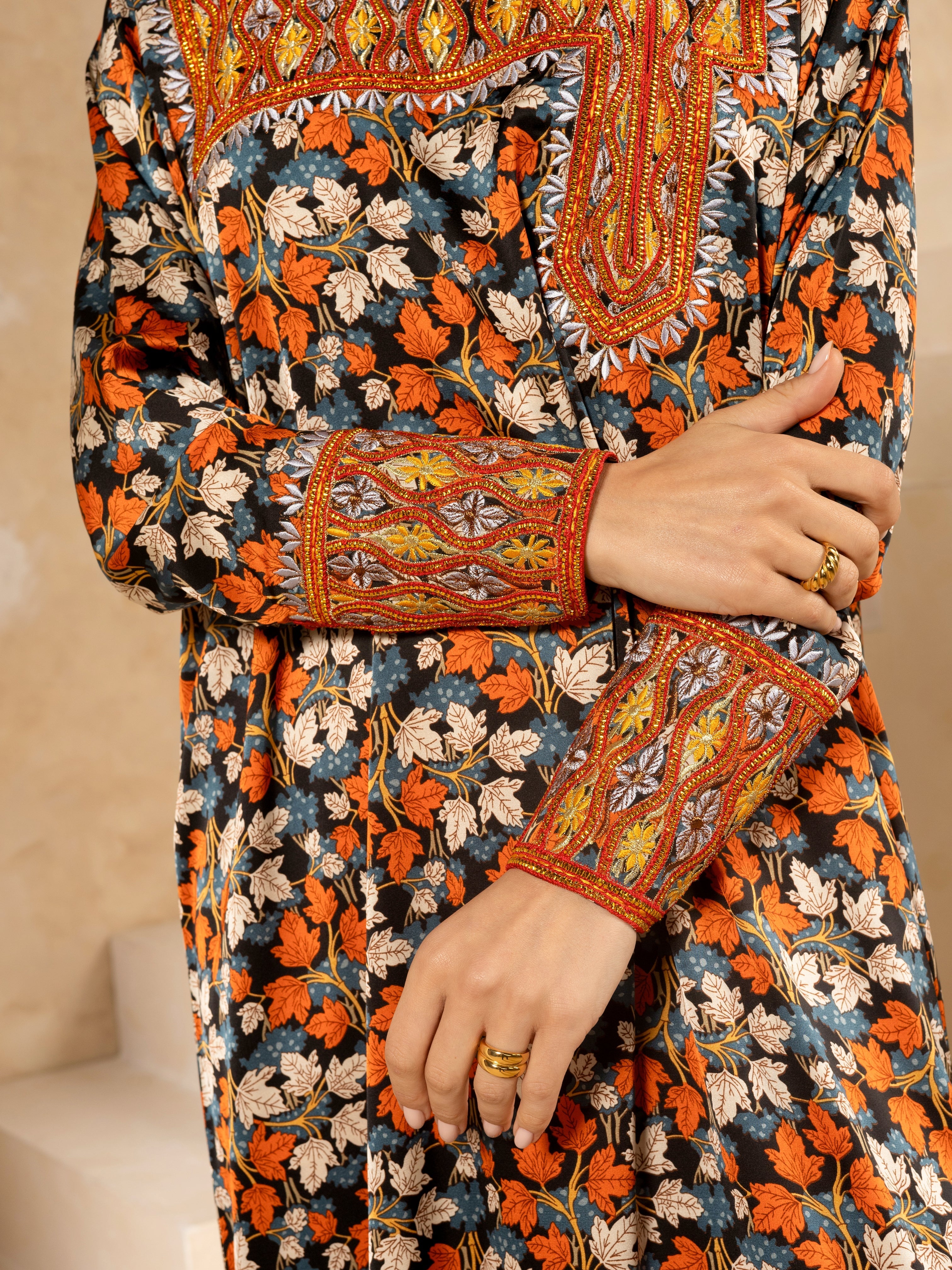 Sunset Splendor Mukhawara Abaya Telal Femina 